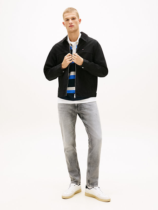 Scanton Faded Slim Black Jeans