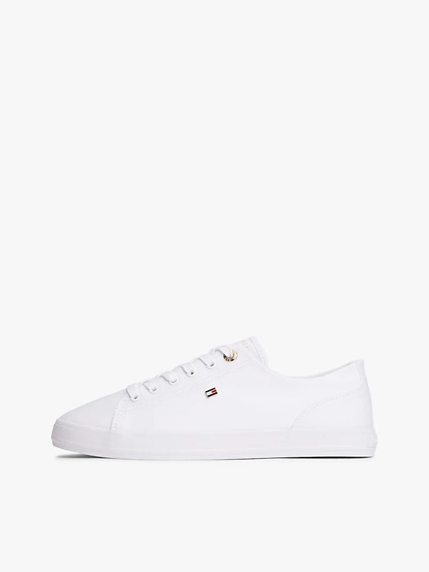 Enamel Flag Canvas Trainers