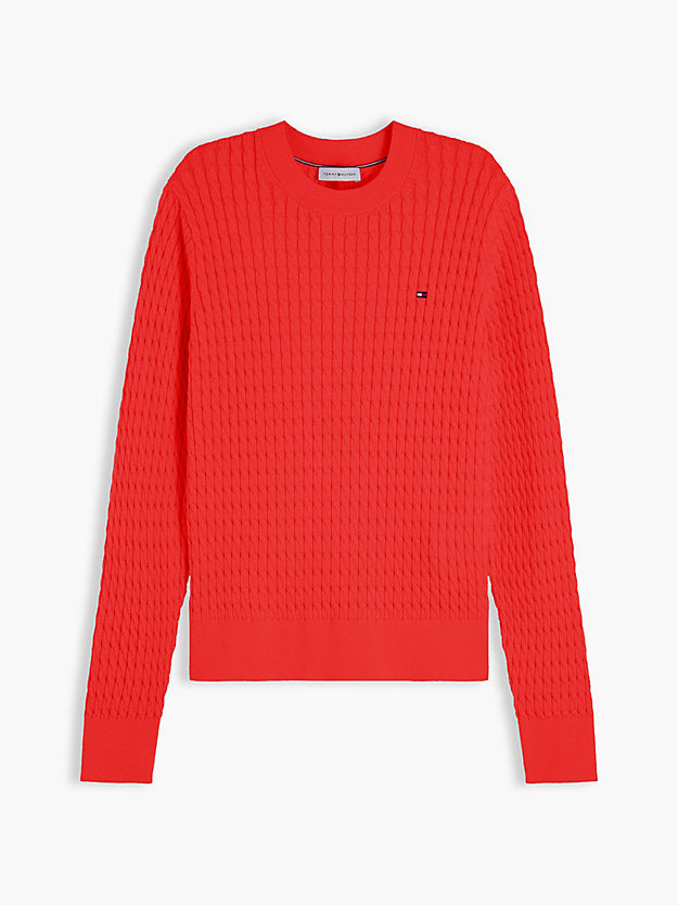 Cable Knit Crew Neck Jumper