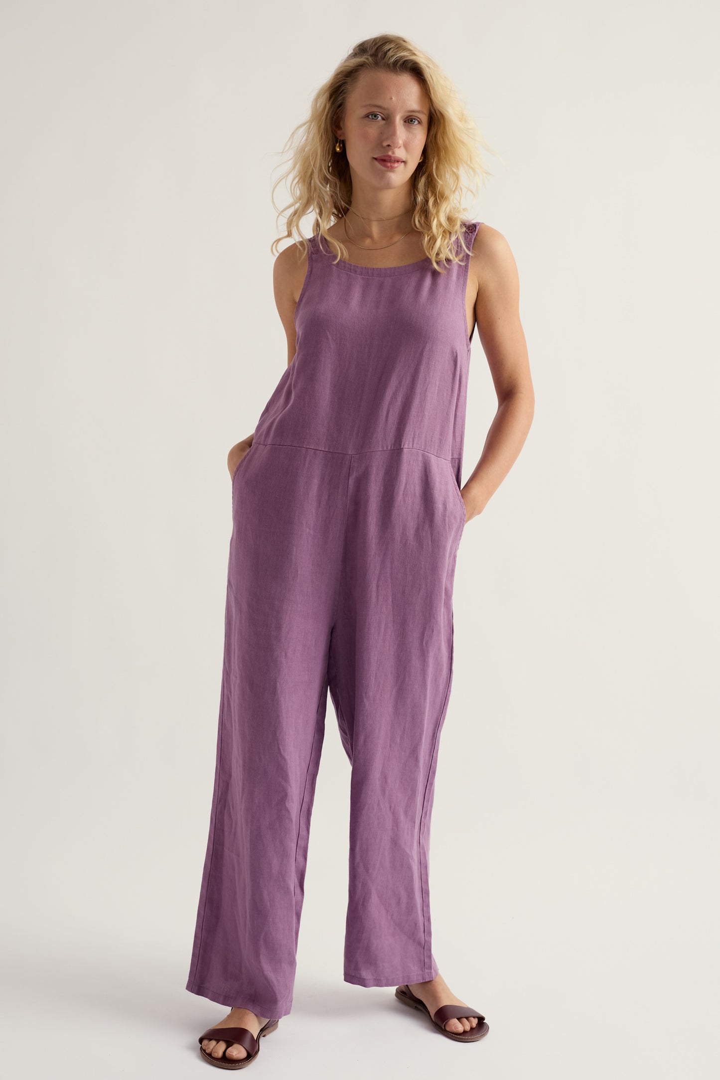 Salt Air Wide Leg Jumpsuit