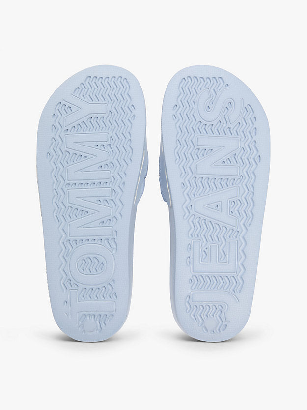 Embossed Braided Strap Slides