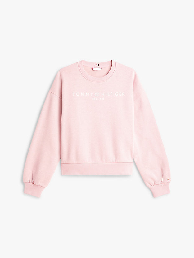 Logo Relaxed Fleece Sweatshirt