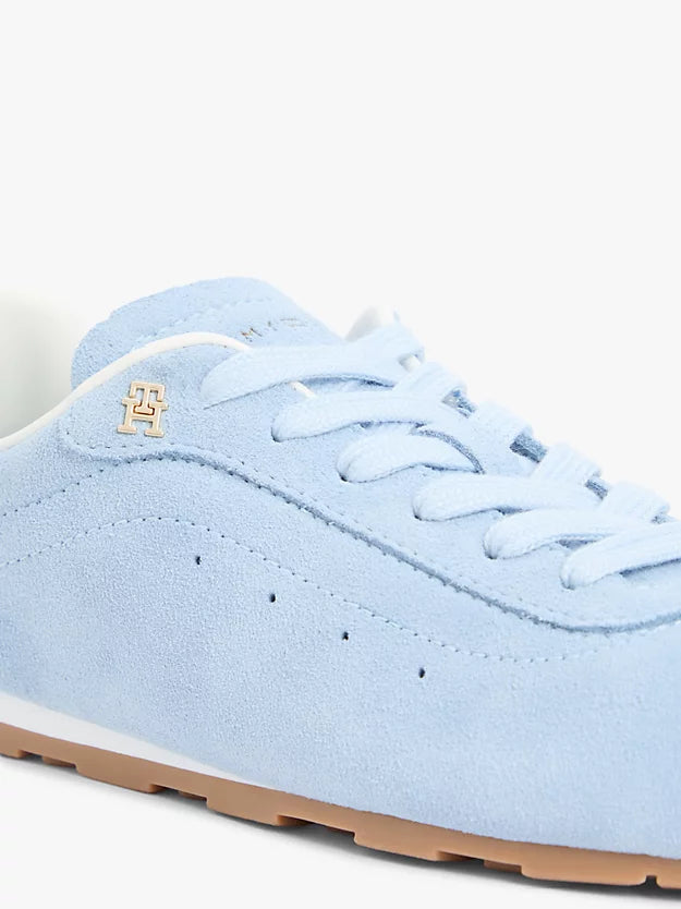Suede Monogram Low Profile Trainers