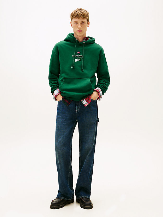 Girl Logo Relaxed Fleece Hoody