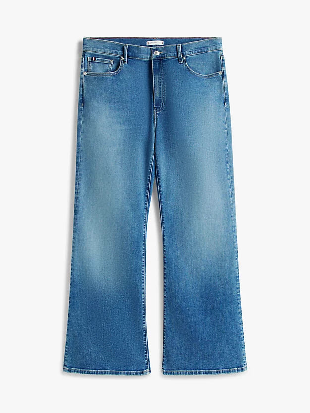 Curve High Rise Flared Leg Jeans