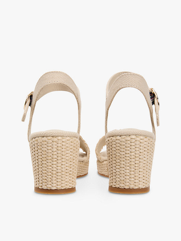Monogram Woven Wedge Espadrilles
