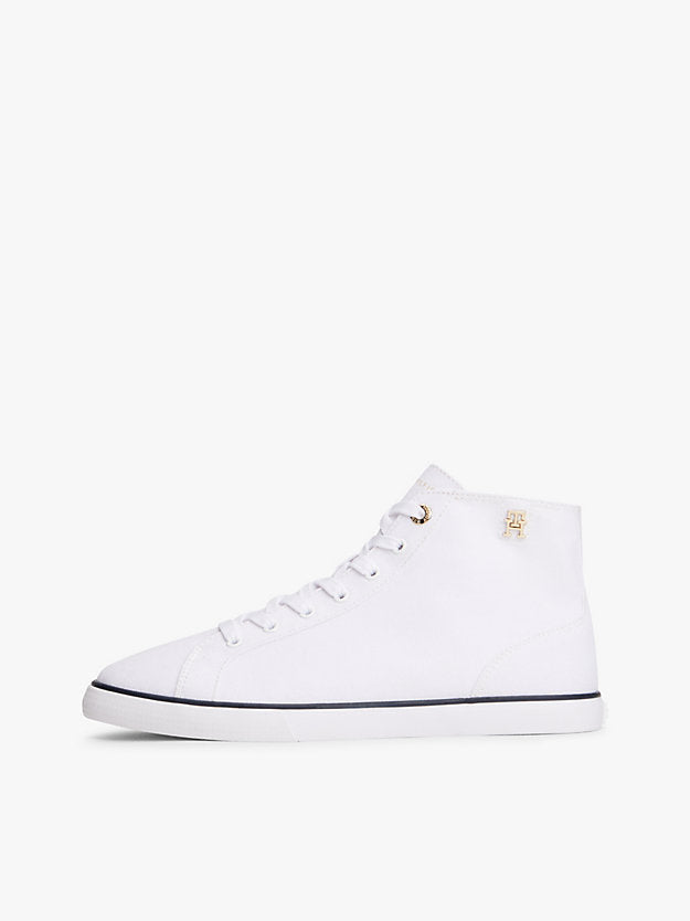 Monogram Canvas Mid-Top Trainers