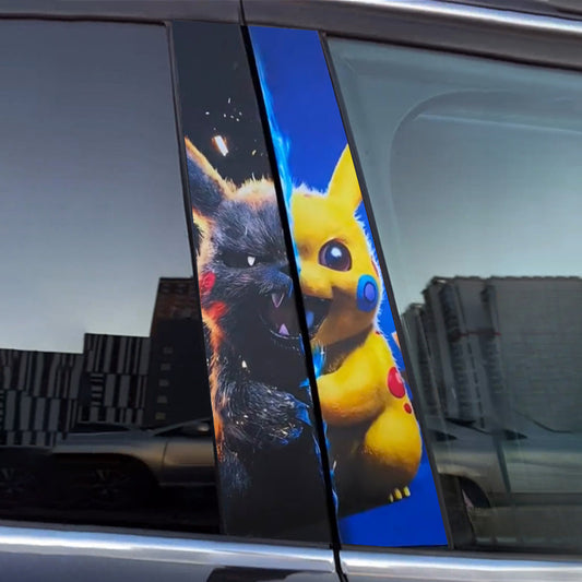 Tierische Autotür-Aufkleber