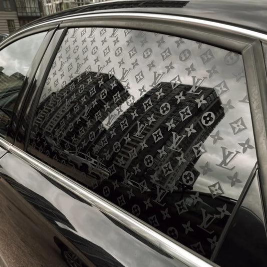Autoaufkleber Schnitzserie