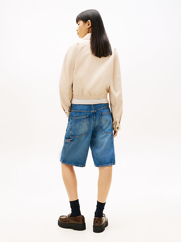 Badge Water Repellent Twill Jacket