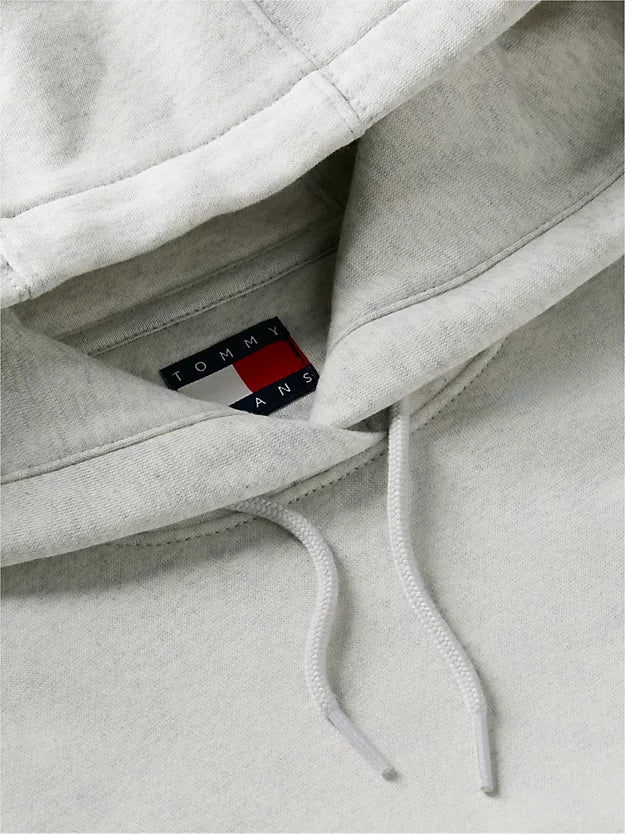 Flag Embroidery Fleece Drawstring Hoody