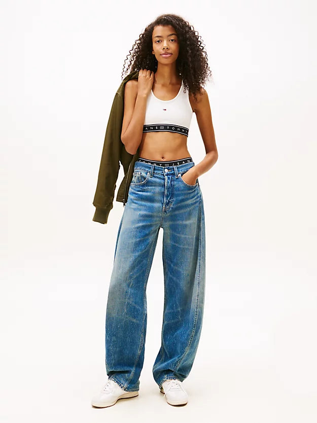 Racerback Slim Cropped Bra Top