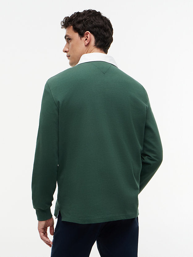 Badge Relaxed Rugby Shirt