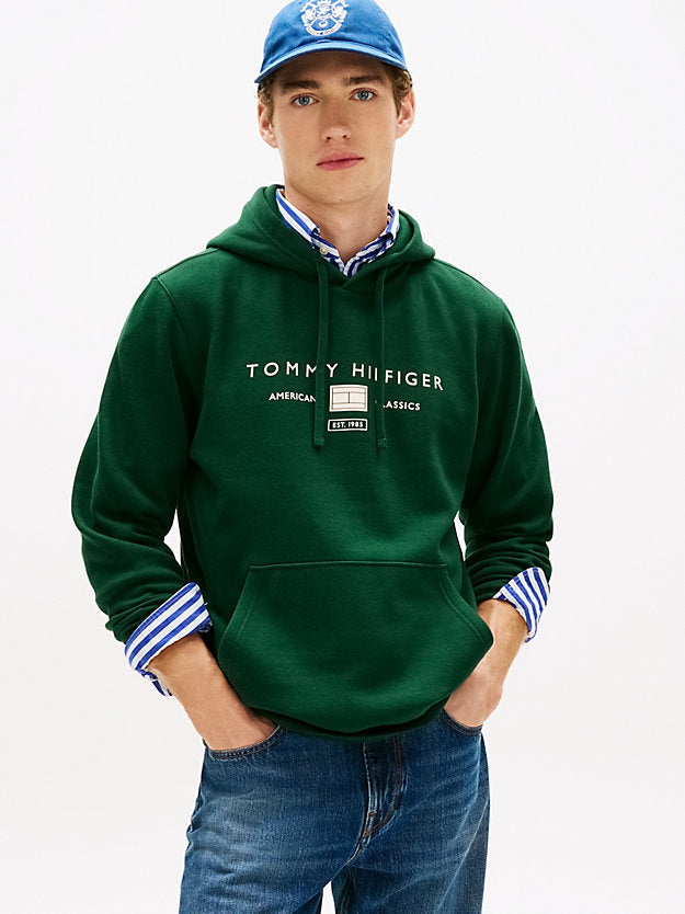 Logo Terry Drawstring Hoody