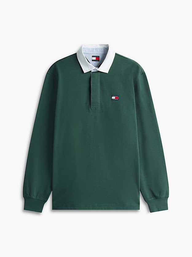 Badge Relaxed Rugby Shirt