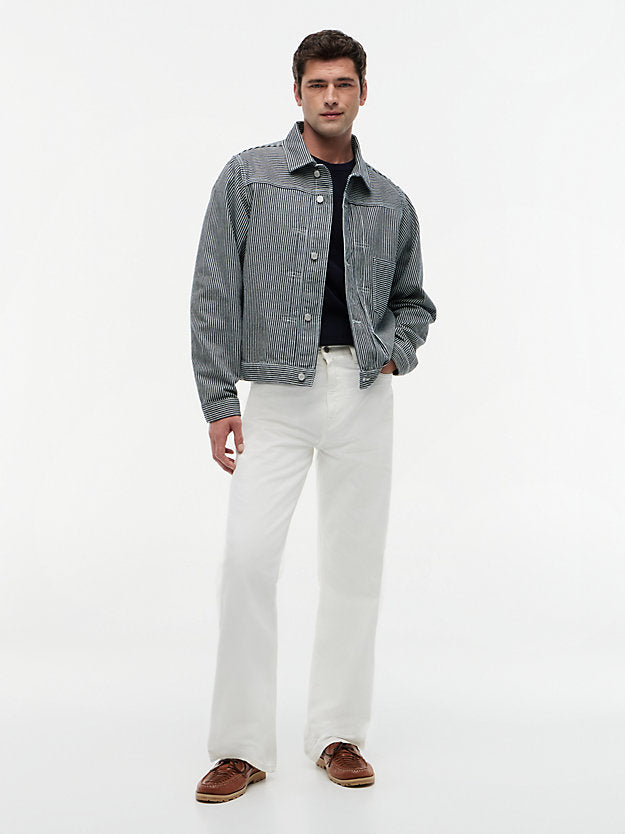 Stripe Denim Jacket