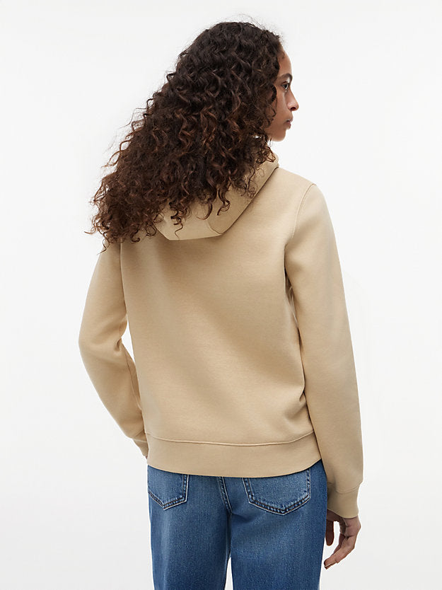 Flag Embroidery Fleece Drawstring Hoody