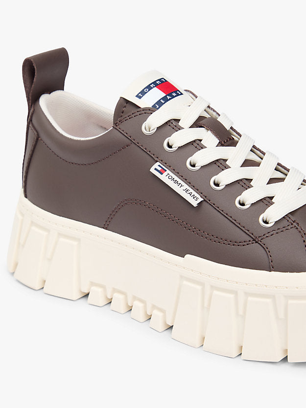 Cleat Platform Trainers WiLeather