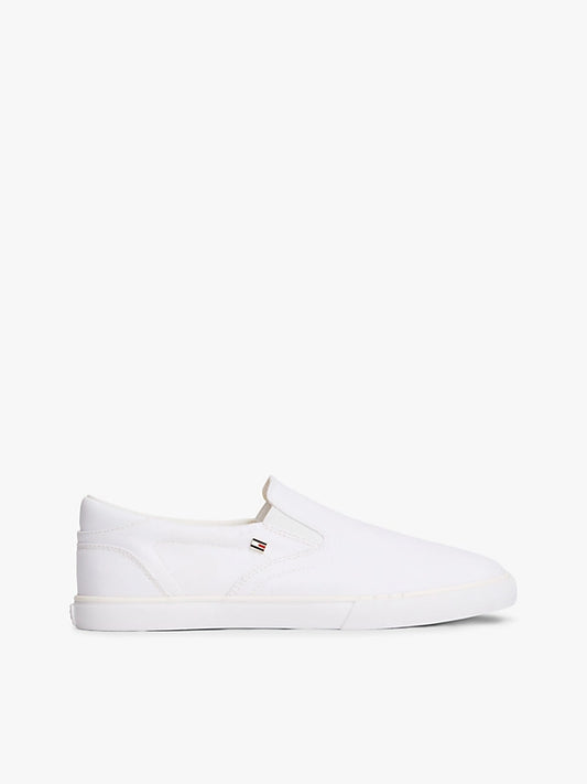 Low Profile Canvas Slip-On Trainers