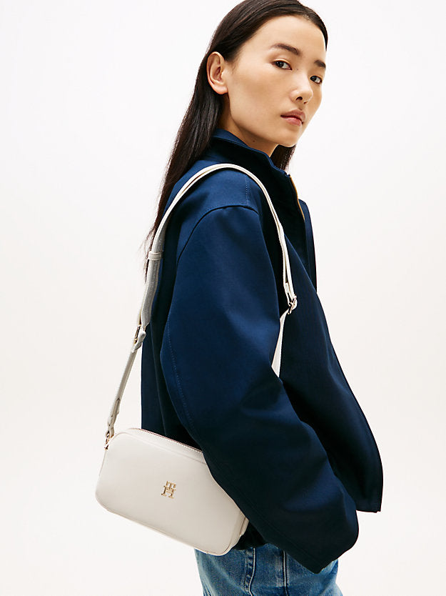 Essential Debossed Crossbody Camera Bag