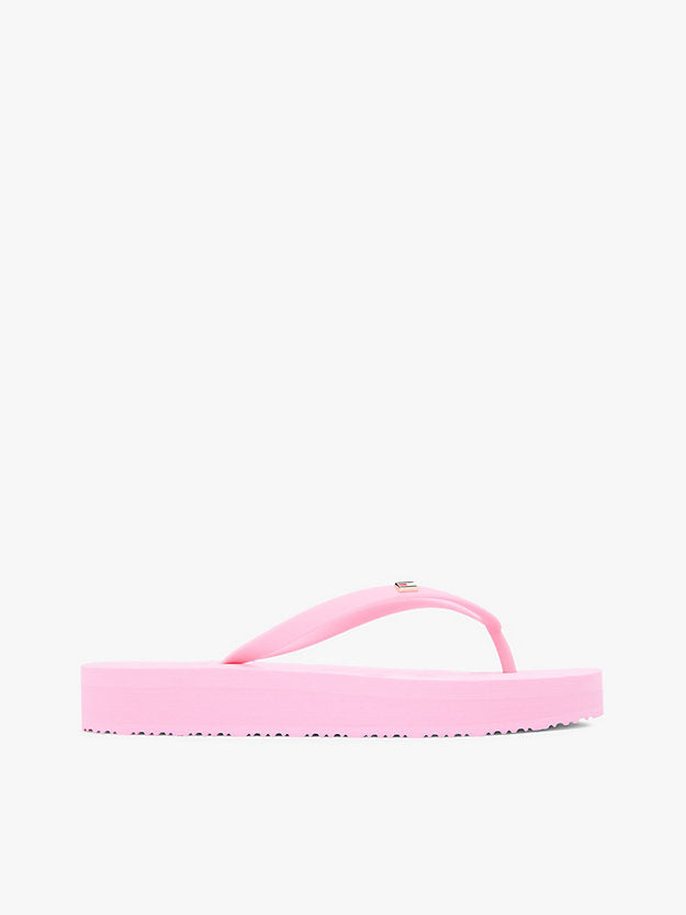 Repeat Logo Platform Flip-Flops