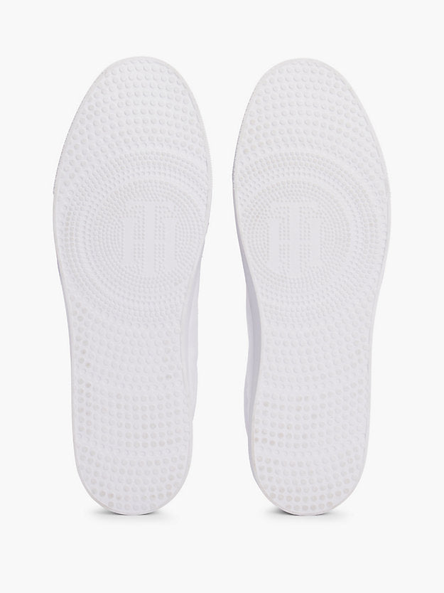 Metallic Back Lace-Up Trainers