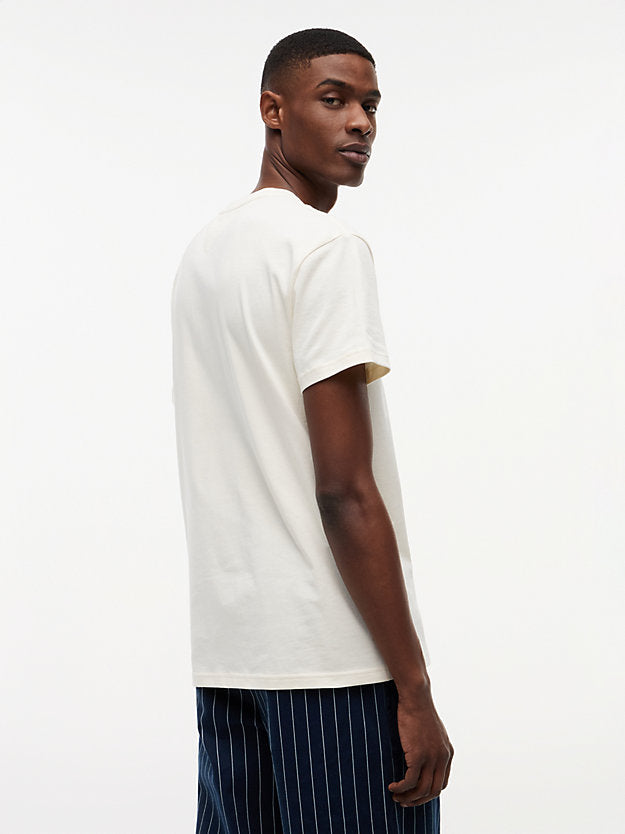 Flag Badge Crew Neck T-Shirt