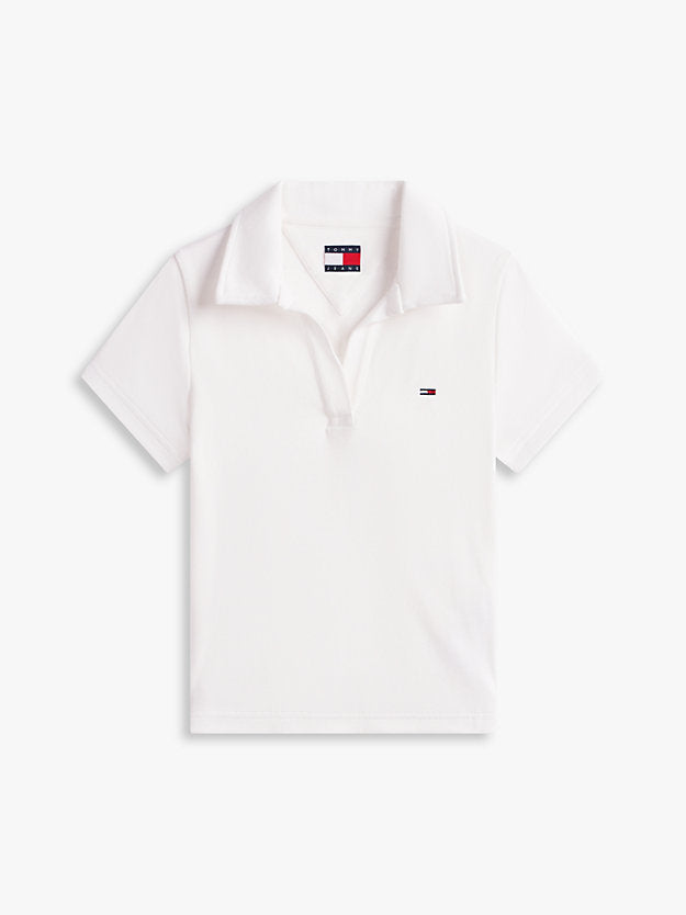 Slim Fit Ribbed Polo Shirt