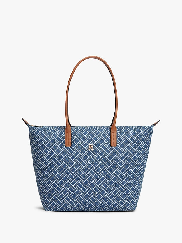 Flag Denim Tote Bag