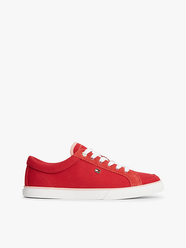 Canvas Enamel Flag Trainers