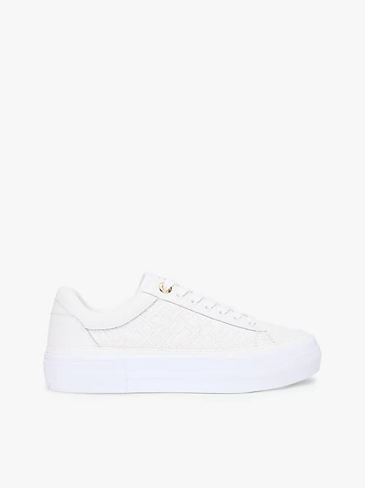 Monogram Quilted Leather Platform Trainers
