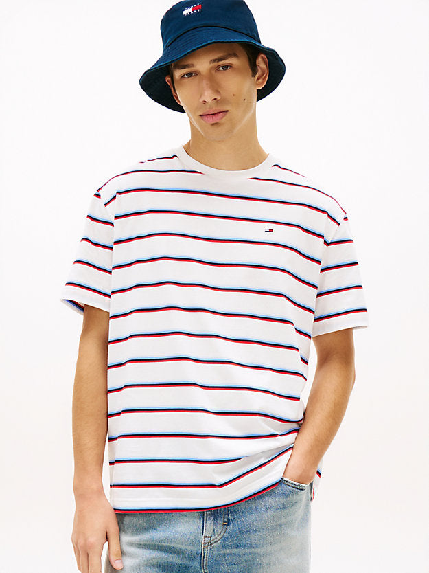 Stripe Relaxed Jersey T-Shirt