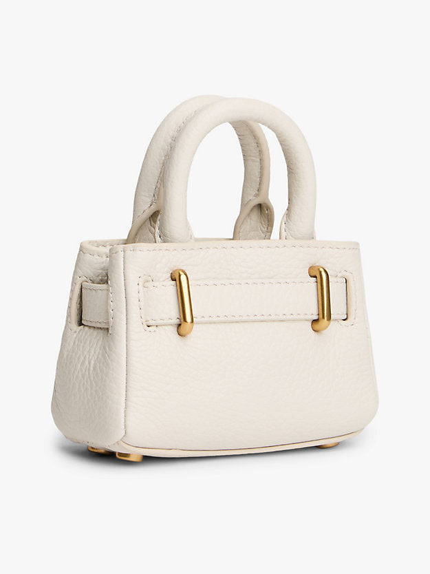 The American Icon Leather Chain Strap Tote Bag