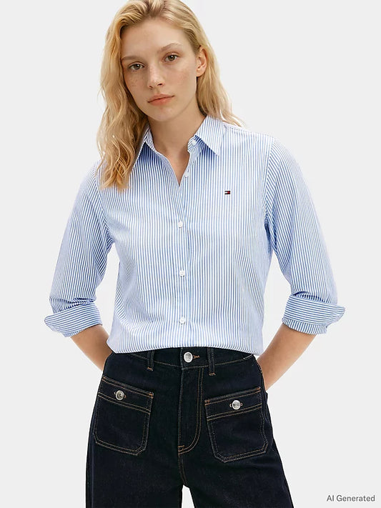 Classic Regular Fit Poplin Shirt