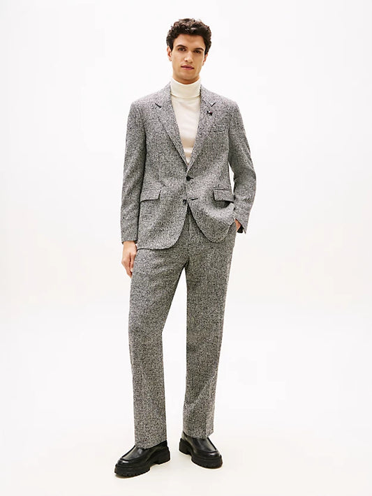 HoundstooWool Blend Trousers