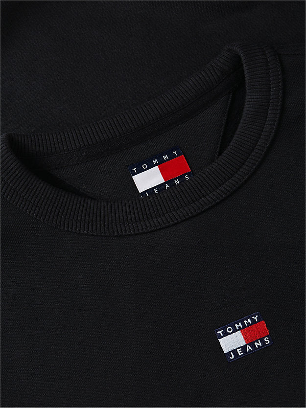 Badge Boxy Fleece Sweatshirt
