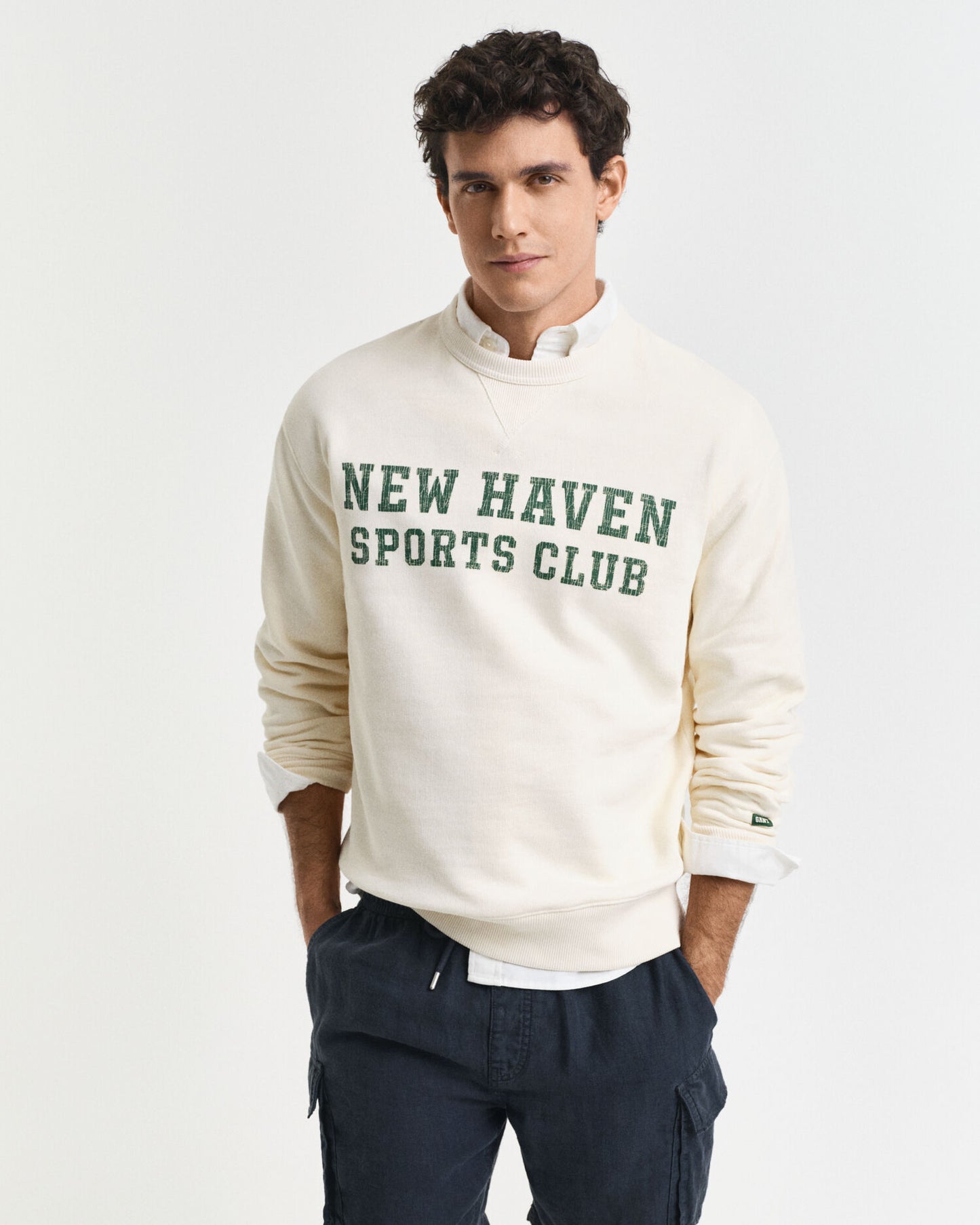 Graphic Crew Neck Sweatshirt