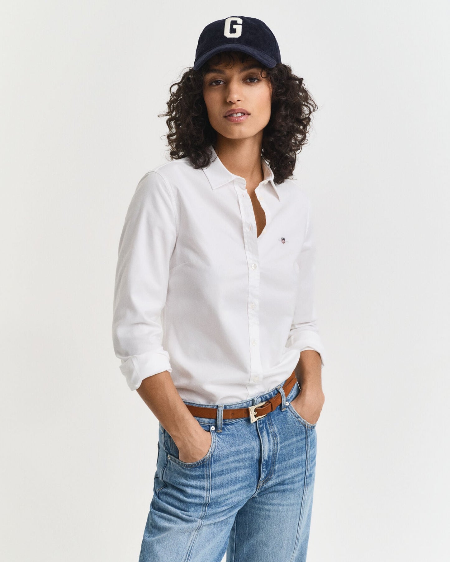 Slim Fit Stretch Oxford Shirt