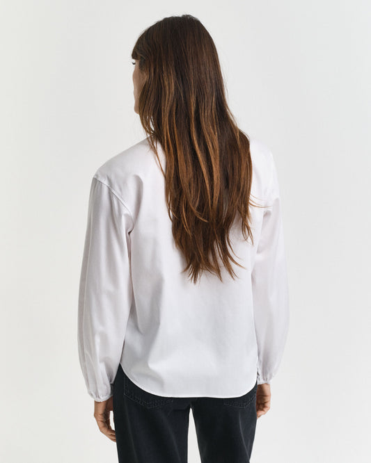 Cotton Satin Blouse
