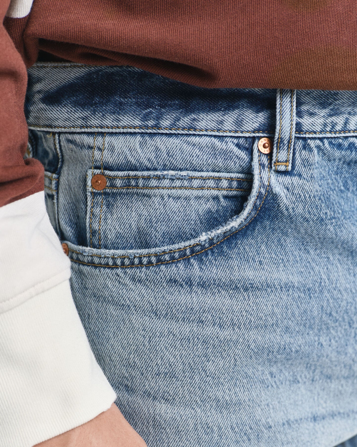 Vintage Washed Bootcut Jeans