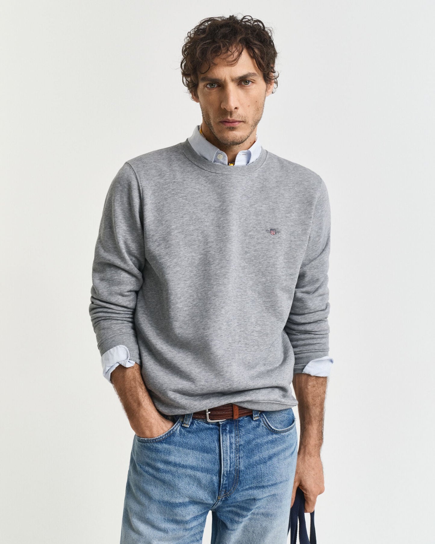 Shield Crew Neck Sweatshirt